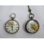 TWO VARIOUS HALLMARKED SILVER POCKET WATCHES