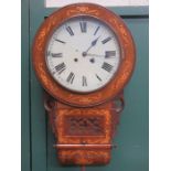 ANDREW & TAYLOR INLAID WALL CLOCK