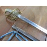 VICTORIAN INFANTRY OFFICER'S SWORD WITH SCABBARD