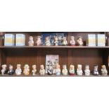 COLLECTION OF TWENTY-FIVE MAINLY UNBOXED ROYAL DOULTON 'THE DOULTONVILLE COLLECTION' CERAMIC TOBY