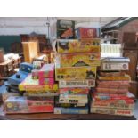 LARGE QUANTITY OF TOYS & GAMES INCLUDING BIONIC WOMAN AND MASTERS OF THE UNIVERSE ITEMS.