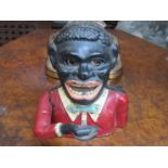 PAINTED CAST METAL CHARACTER MONEY BOX