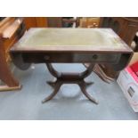 REPRODUCTION DROP LEAF SOFA TABLE