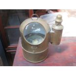 VINTAGE BRASS BINNACLE