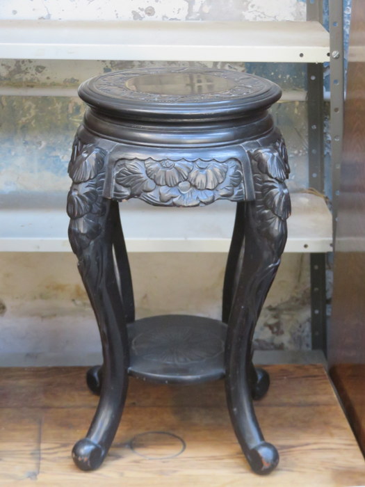 EBONISED PLANT STAND