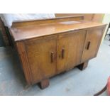 OAK SIDEBOARD