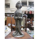 COMPOSITION FIGURE OF A GEISHA,