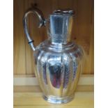 DECORATIVE SILVER PLATED WATER JUG,