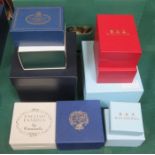 PARCEL OF BOXED HALCYON DAYS ENAMELLED STORAGE BOXES