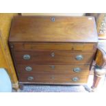 ANTIQUE MAHOGANY FALLFRONT WRITING BUREAU