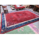 LARGE ORIENTAL STYLE FLOOR RUG