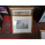 TWO 19th CENTURY FRAMED SEASCAPE SCENE,