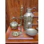 BARTLETT & SON BRASS WEIGHING SCALES,