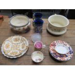 JOB LOT INCLUDING SHALLOW MEISSEN DISHES
