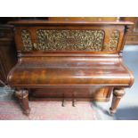 VICTORIAN WALNUT PIANO CASING