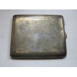 HALLMARKED SILVER CIGARETTE CASE,