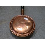 COPPER BED WARMING PAN