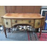 ANTIQUE REGENCY STYLE MAHOGANY SIDEBOARD