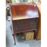 REPRODUCTION MAHOGANY LADIES WRITING BUREAU