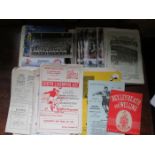 APPROXIMATELY FIFTY NON-LEAGUE FOOTBALL PROGRAMMES,