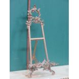 MINIATURE GILT METAL PICTURE STAND