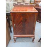 MAHOGANY MUSIC CABINET