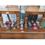 PARCEL OF GLASS PAPERWEIGHTS, VARIOUS SIZES, SHAPES AND DESIGNS INCLUDING CAITHNESS, ETC.