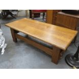 MODERN OAK COFFEE TABLE