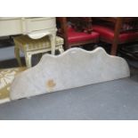 VICTORIAN WAVE EDGED PIECE OF MARBLE