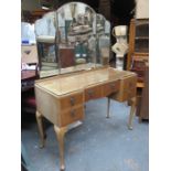 WALNUT DRESSING TABLE