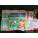 APPROXIMATELY TWENTY-FIVE FA CUP FINAL PROGRAMMES,