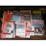 APPROXIMATELY FORTY-SEVEN VARIOUS FOOTBALL PROGRAMMES INCLUDING 1960s