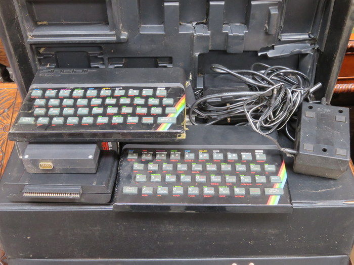 TWO VINTAGE SPECTRUM COMPUTERS WITH ACCESSORIES,