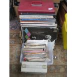 PARCEL OF VINYLS AND LPS