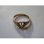 18ct GOLD DIAMOND RING