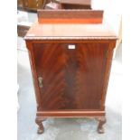 MAHOGANY MUSIC CABINET