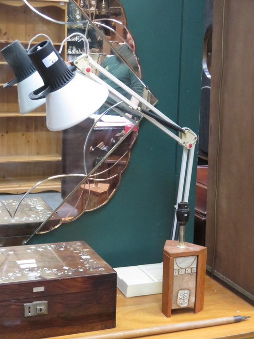 VINTAGE ANGLEPOISE LAMP AND TABLE LAMP