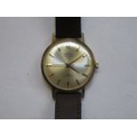 9cT GOLD ROAMER GENTS WRISTWATCH