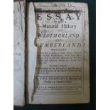 EARLY VOLUME BY THOMAS ROBINSON- ESSAY TOWARDS A NATURAL HISTORY OF WEST MOORLAND AND CUMBERLAND,