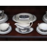 PARCEL OF WEDGWOOD LUGANO DINNERWARE