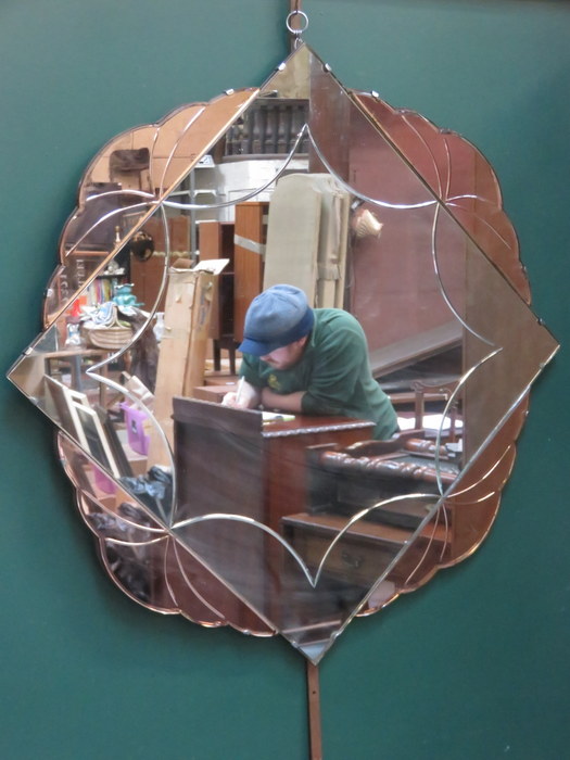 ART DECO WALL MIRROR