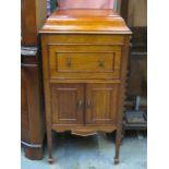 MAHOGANY DRINKS CABINET (EX GRAMAPHONE CABINET)