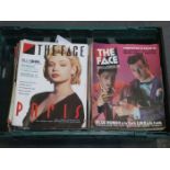 PARCEL OF 1980s 'THE FACE' MAGAZINES (NEAR COMPLETE SET),