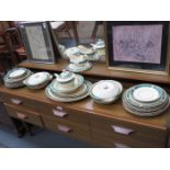 QUANTITY OF BOOTHS RIBSTONEWARE DINNERWARE