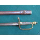 1796 PATTERN INFANTRY OFFICER'S SWORD (BLADE AT FAULT)