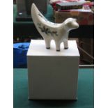 SUPERLAMBANANA - LIMITED EDITION "MERRY XMAS" WHITE CERAMIC MODEL BY BLU GNU,