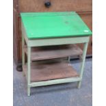 SMALL PAINTED CHILDS SCHOOL DESK