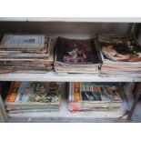 QUANTITY OF VARIOUS MAGAZINES INCLUDING SOME NORWEGIAN