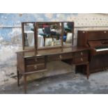 STAG MINSTREL DRESSING TABLE WITH STOOL