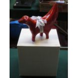 SUPERLAMBANANA - LIMITED EDITION "MERRY XMAS" WHITE CERAMIC MODEL BY BLU GNU,